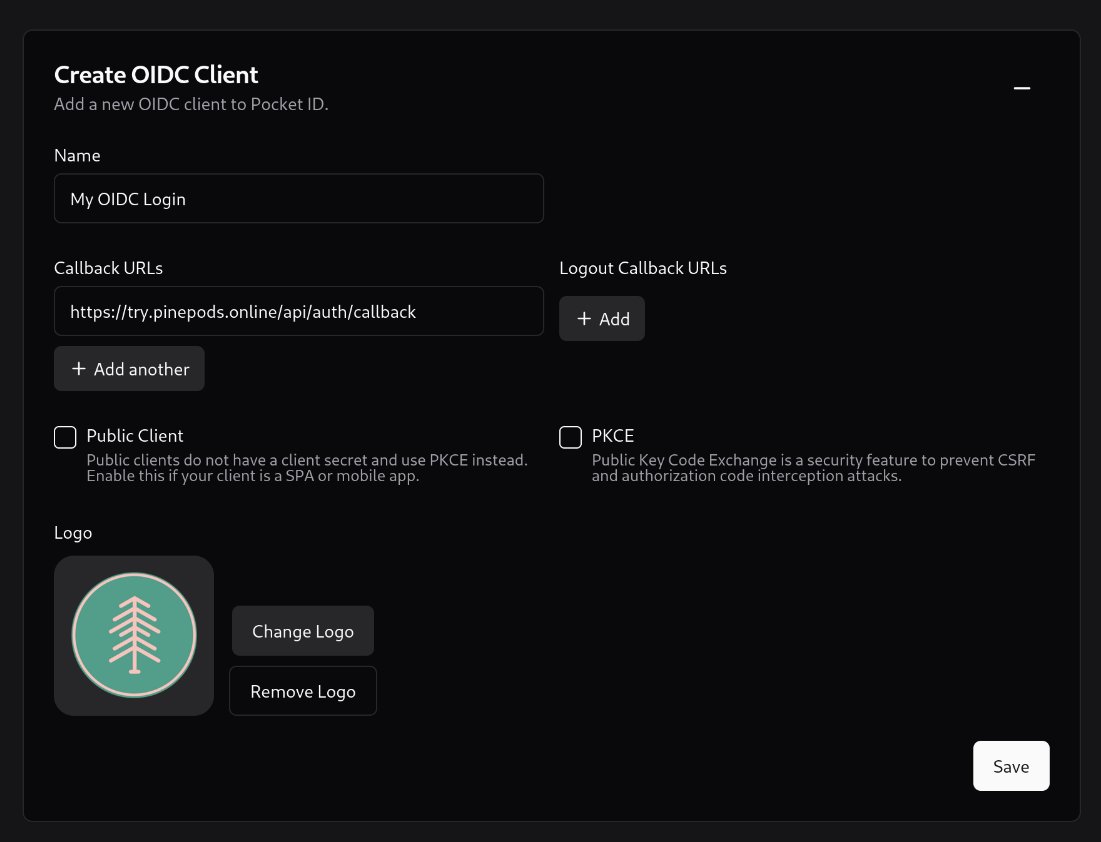 OIDC callback